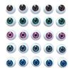 50pcs 12mm Doll Round Eyes Handmade Simulation Ceramic Eye Accessories Funny Doll Safety Eyes