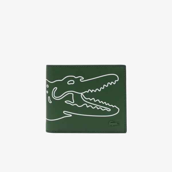 Lacoste Men S Coin Wallet Nh5271f56g Fitzgerald   B01 Green