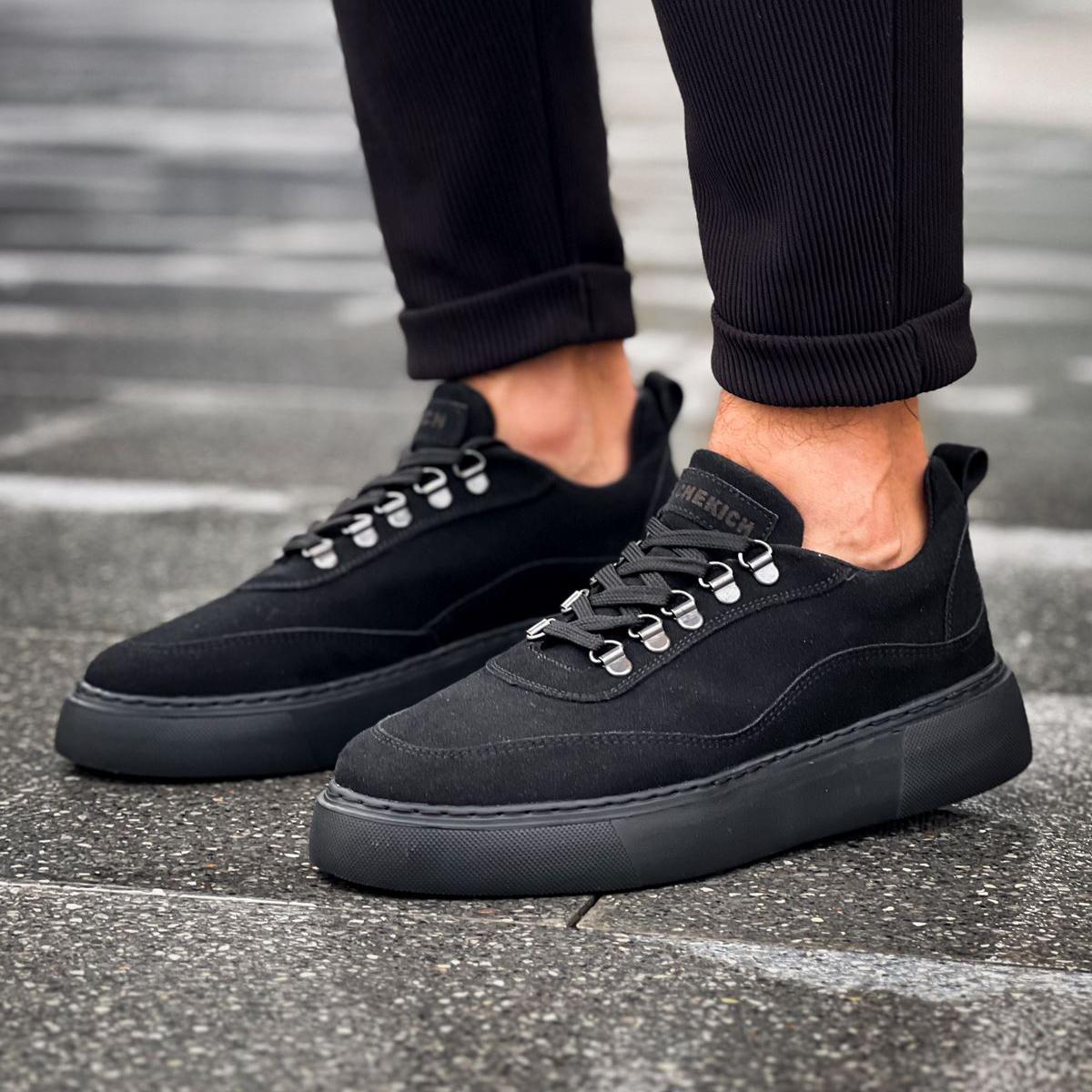 

CHEKICH оригинальный бренд черный цвет Stamina SBT повседневные мужские кроссовки высокого качества на шнуровке мужская обувь CH145