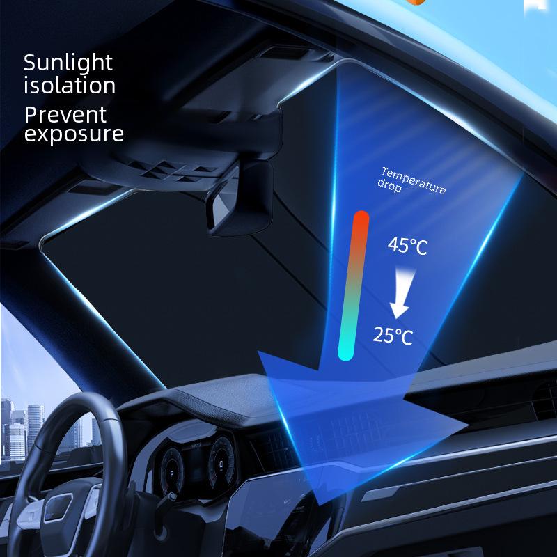 Universal Thickened Car Sunshade Heat Insulation Front Windshield Visor