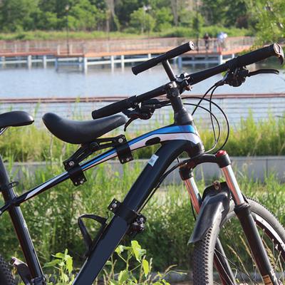 1 Set Çocuk Bisiklet Koltuğu Ön Monteli Bisiklet Koltuğu Gidona Ayak Pedalı Çıkarılabilir Yürümeye Başlayan Çocuk Yol Dağ Bisikleti Ön Koltuk Bisiklet Aksesuarları