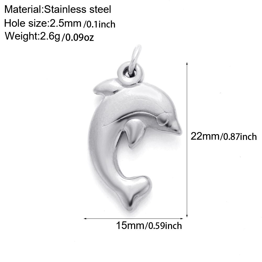stainless steel Zircon Pendants women Necklace for choker Women DIY Pendant shell Starfish Conch charms necklace women Zircon