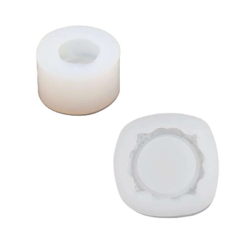 Cylinder Soap Mold Silicone Mold for Soap Making Reusable Resin Epoxy Mould Casting Mold DIY Silicone Cake Mould
