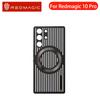 Original Magnetic Case For Zte Nubia Redmagic 10 Pro Pro+ Heat Dissipation Back Cover Shell