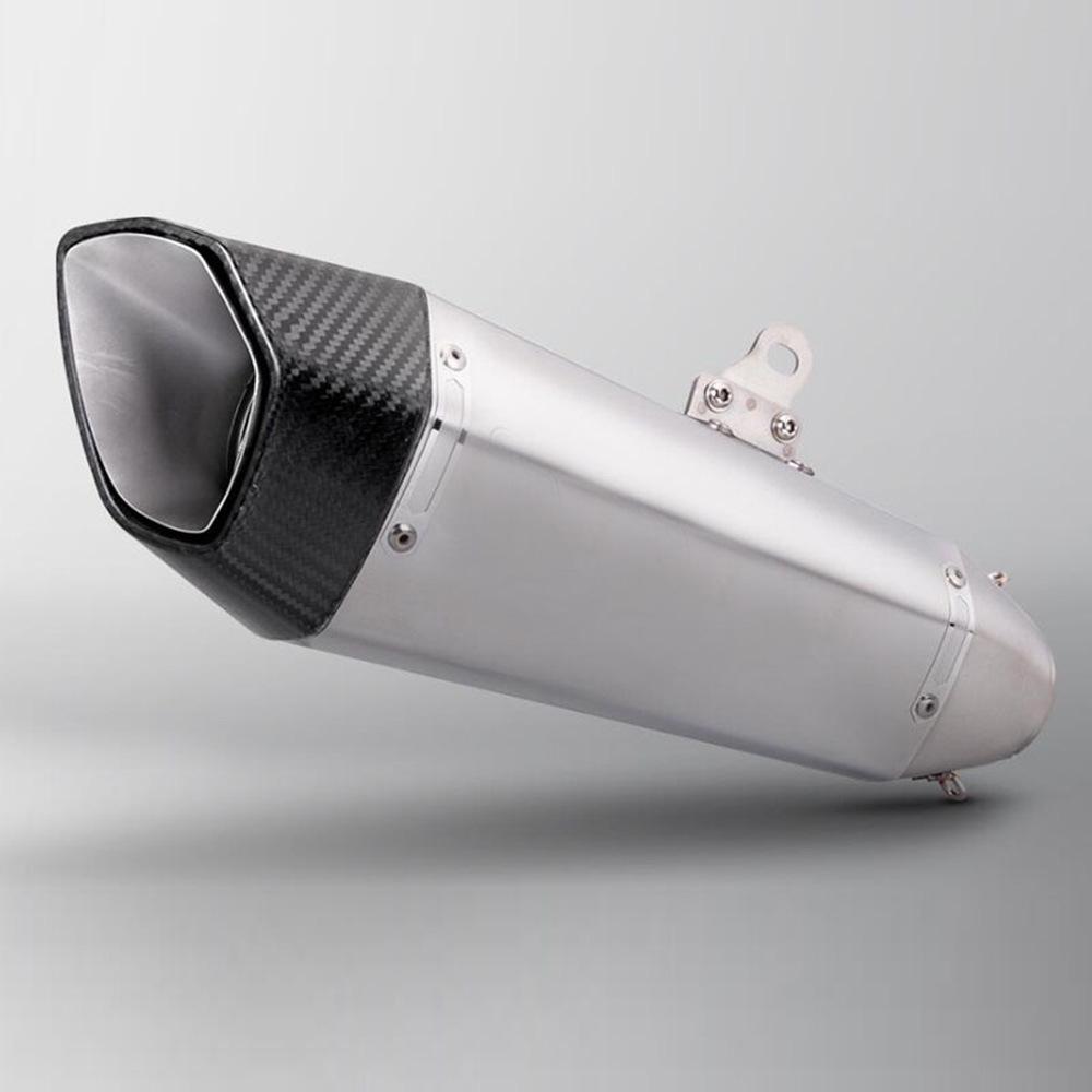 Universal Motorcycle Exhaust Pipe SR5 Kela 51mm Tail Section for Z400 R3 MT07 MT09