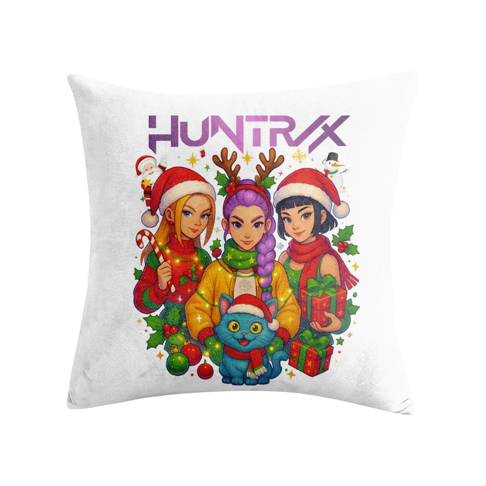 

Printed Pillowcase Square Pillowcase Sofa Pillowcase No Core Comfortable Pillowcase One Size