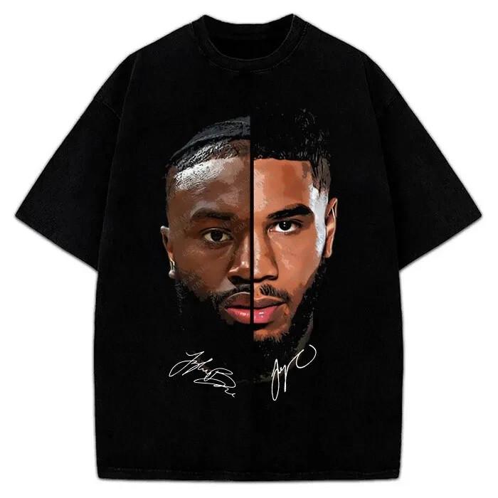 

Custom Basketball Graphic Tee Boston Duo Player Design Unisex Unisex T-Shirt XL