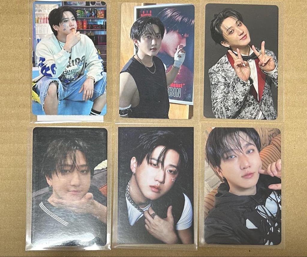 [USED] KARMA JYP JAPAN Changbin Straykids Bonus Included 6 Pieces