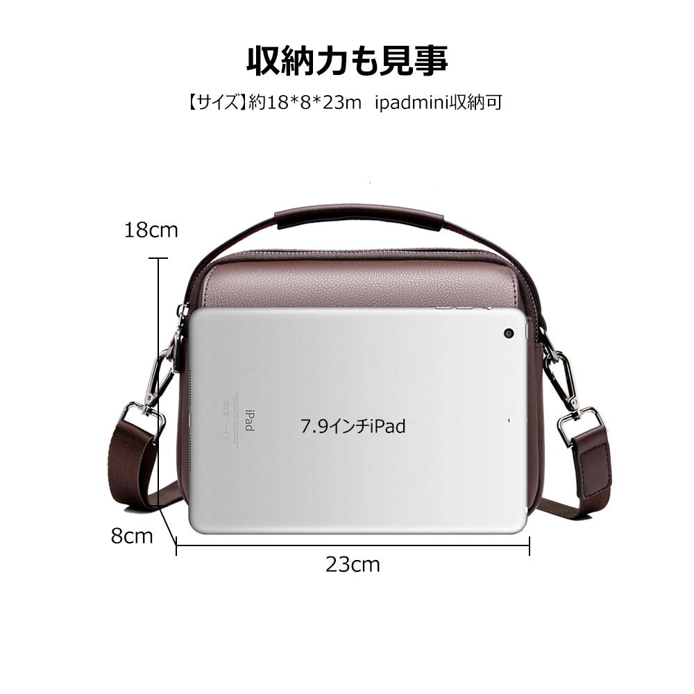Whatna Shoulder Thick Horizontal Messenger Bike Gift for Men's 2-Way Bag, Crossbody/Handbag, Leather, Anti-Theft, Small, Bag, School/Commute Bag,
