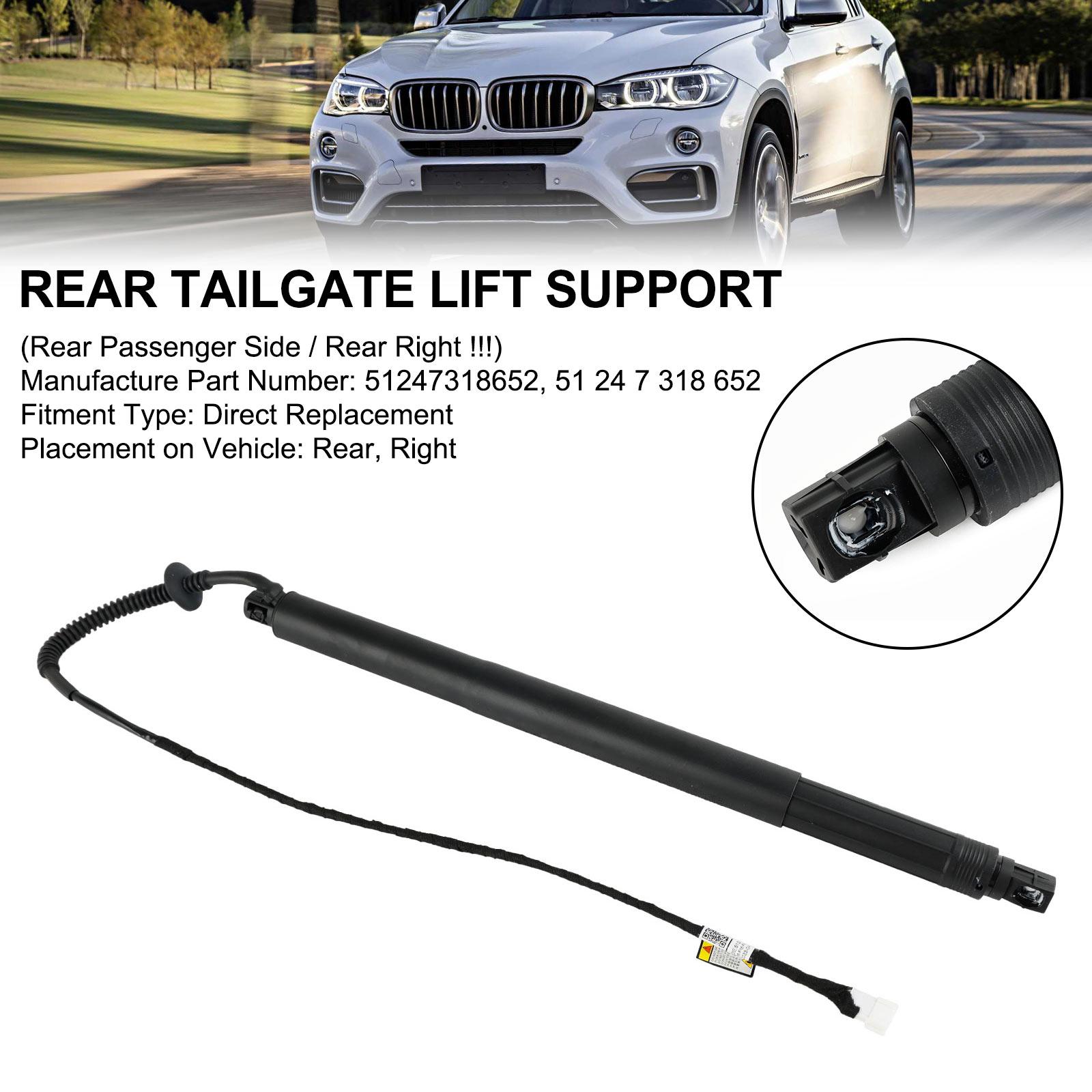 

Rear Right Tailgate Power Lift Support 51247318652 Fit BMW X6 F16 F86 2014-2019