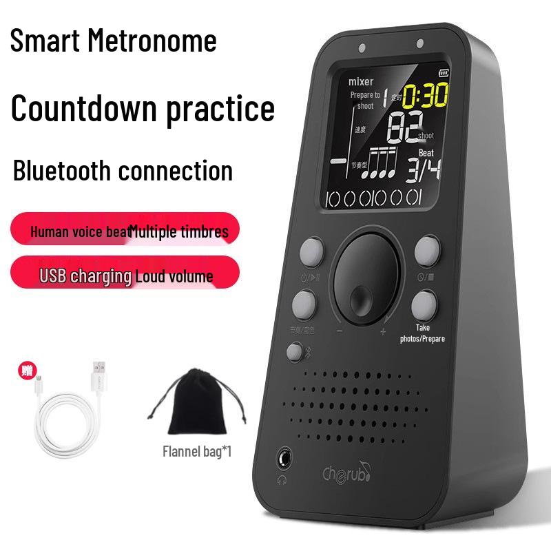 Little Angel WSM-289 Piyano, Gitar, Guzheng ve Davul Ritimleri için Çok Fonksiyonlu Elektronik Metronom.