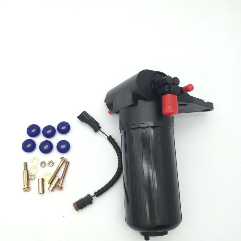 24V 446-1895 4461895 4677011 446-1 Perk E320D2 Excavator Forklift Diesel Engine Lift Pump Fuel Filter Assembly Fuel Pump
