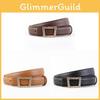 Leather Belt For Women With Alloy Buckle And Classic Design For Casual And Office Wear