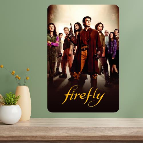 Firefly Classic TV Show Metal Poster Sign 20x30cm(7.8x11.8inch)