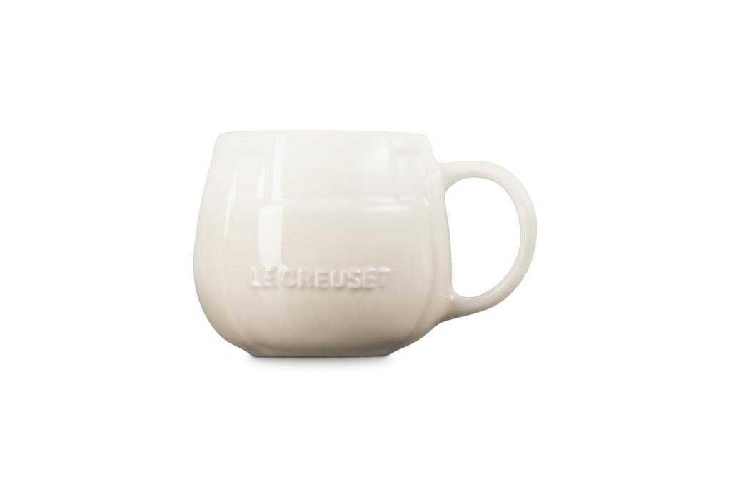 Le Creuset Mesh Mug, Meringue, Heat and Cold Resistant, Microwave and Oven Safe [Official Japanese Product]