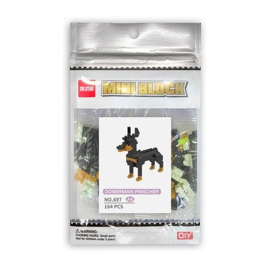 Nanoblock Doberman D (697-A4dr)