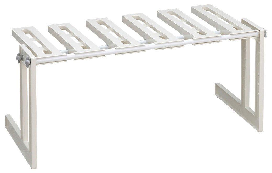 

GAONA GA-PF001 Under-Sink Freestanding Rack, 1 Tier, Avoids Drain Traps (Extendable, Easy Access, Convenient)