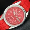 AUTOMATIC VINTAGE REFURBISHED SEIKO 5 6309A JAPAN MENS RED DIAL WATCH A442982-1