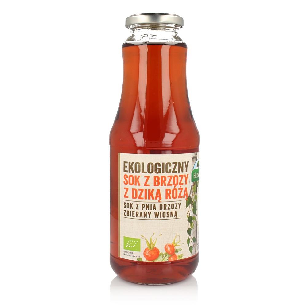 EKOWITAL BIRCH JUICE WITH WILD ROSE NATURAL ECO BIO 500ml