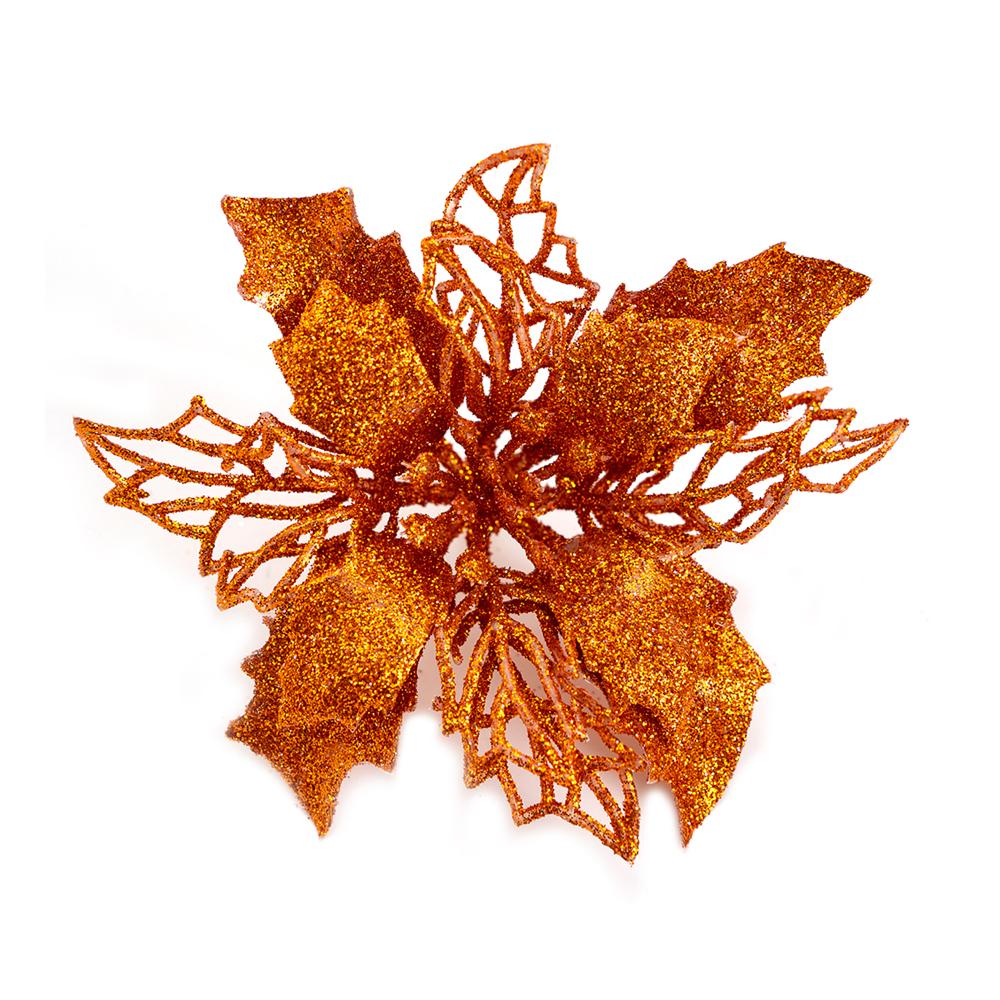 10Pcs Artificial Flowers 11/16CM Fake Flower For Home Decor Party Supplies Christmas Decoration Ornaments Garland Accessories