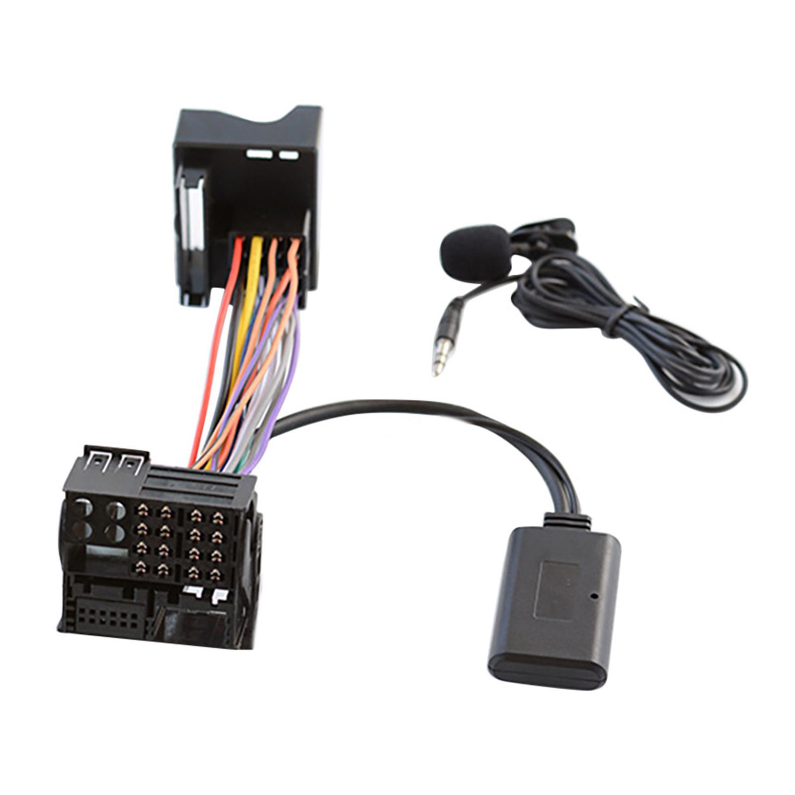 

Модуль приемника Bt5.0 с адаптерным кабелем, кабель AUX IN для Focus Mondeo 6000CD 6006CDC 5000CD, комплект сменных аудиокабелей B