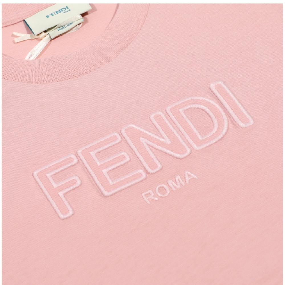 Fendi Kids Logo T shirT Jui174 7aj F1qyd