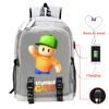 New collision party Stumble Guys game merchandise junior high school bag leisure bag travel bag