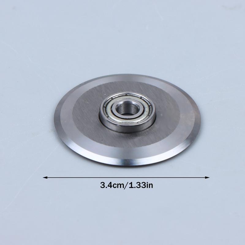 Hot Sale 1PCS Creasing Dotted Rubber Wheel For Electric Paper Creasing Machine Self-adhesive Marking Machine