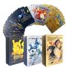 55Pcs Pokemon Cards VSTAR GX EX VMAX MEGA TAG TEAM Energy Trainer Charizard Pikachu Rare Collection Battle Card I28