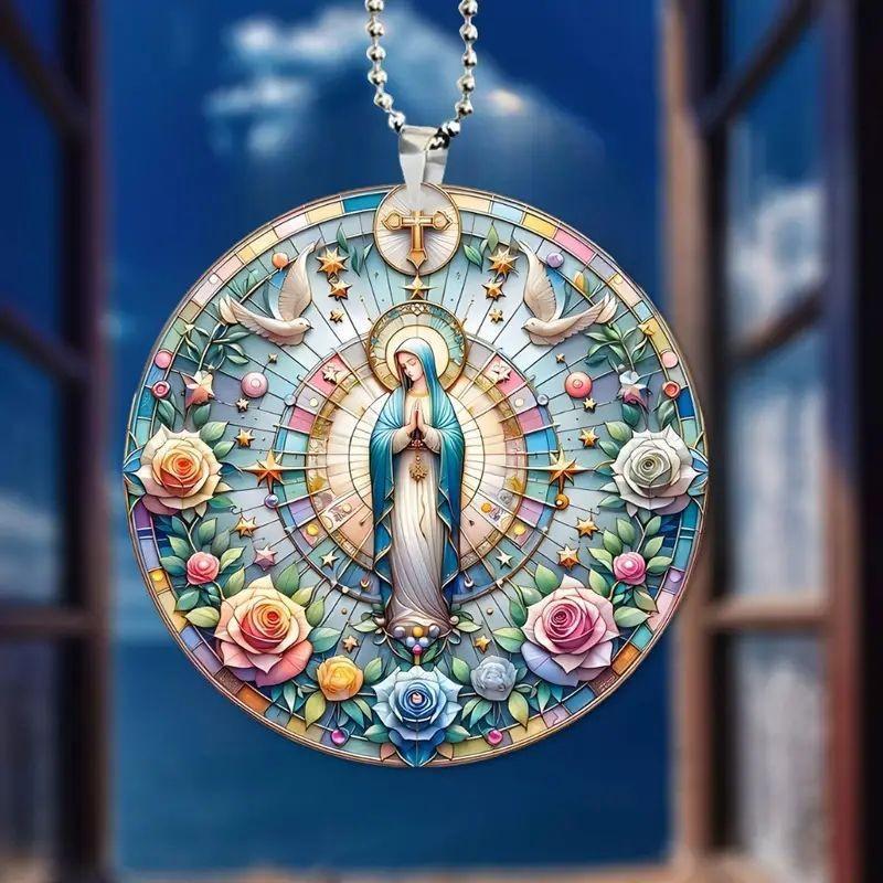 

Vintage Acrylic Mother s Day Car Pendant Decorative Charm For Stylish Interiors 1