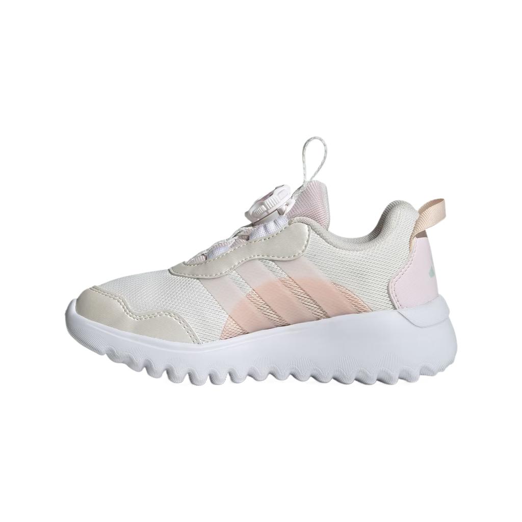 Adidas Activeflex 4.0 Habu Fashion Comfortable Versatile Soft Low-Top Casual Shoes Kids Sneakers White Pink Quartz HP3610