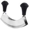 Chopper Knife for Herbs, Vegetables, Nuts, Chopping with Double Blade Rocker