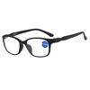 TR90 Lightweight Flexible Blue Light Blocking Anti-fatigue Women's Men's Middle-aged and Elderly Optical Glasses