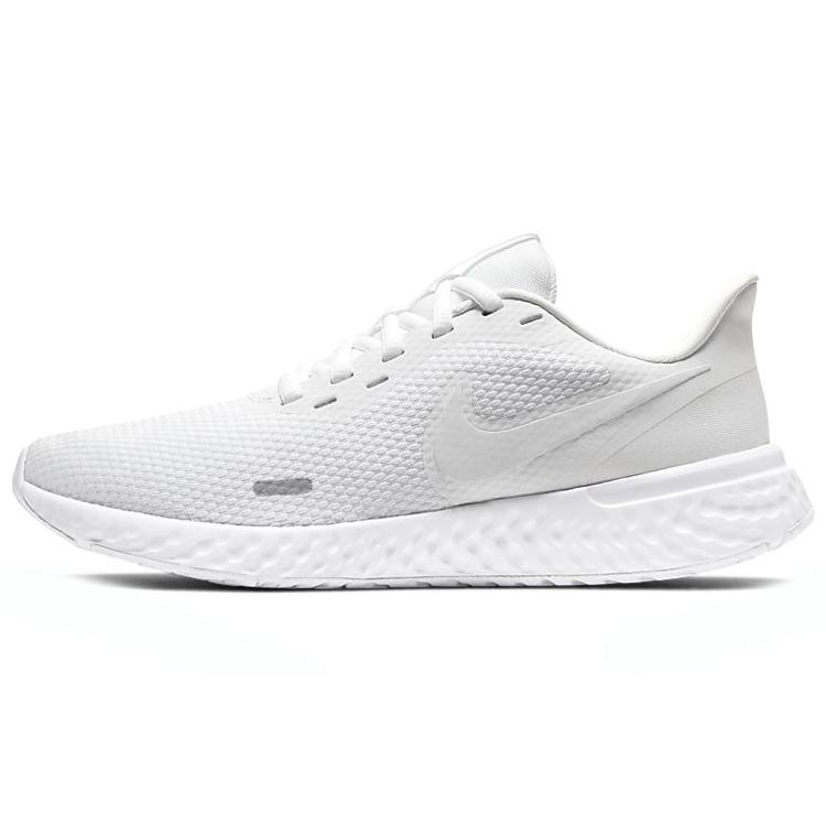 Nike Womens Revolution 5 'Triple White' (women's sizes) White / White / White Running Shoes BQ3207 104
