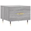 VidaXL Table basse Sonoma gris 50x50x40 cm Bois d'ingénierie 829360