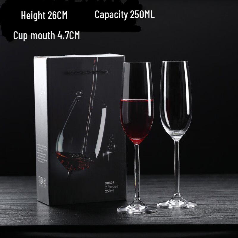 ZISIZ Handmade Red Wine Glass Set