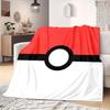 DRAGON BALL Z Logo Print Blanket Warm Comfortable Flannel Blanket Suitable for Bedrooms,Sofas, Beds,Chairs,Travel 35