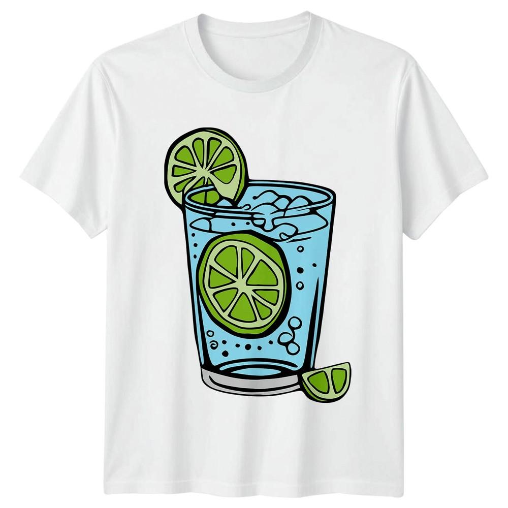 Lime Drink Refreshing Unisexs TShirt Unisexs Tee Graphic Unisex Top S