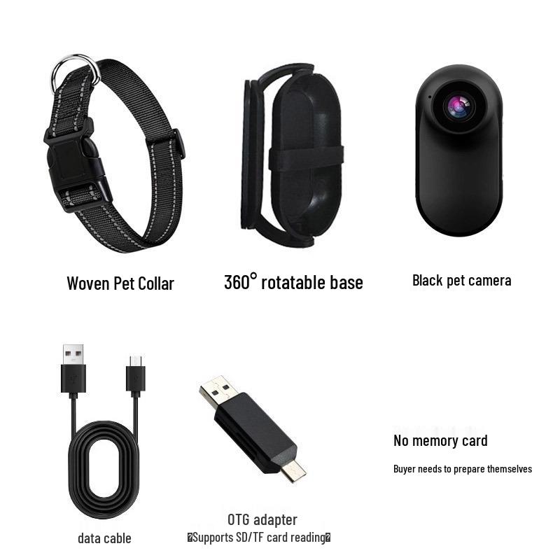 Adjustable Angle Pet Vlog Camera for Cats & Dogs