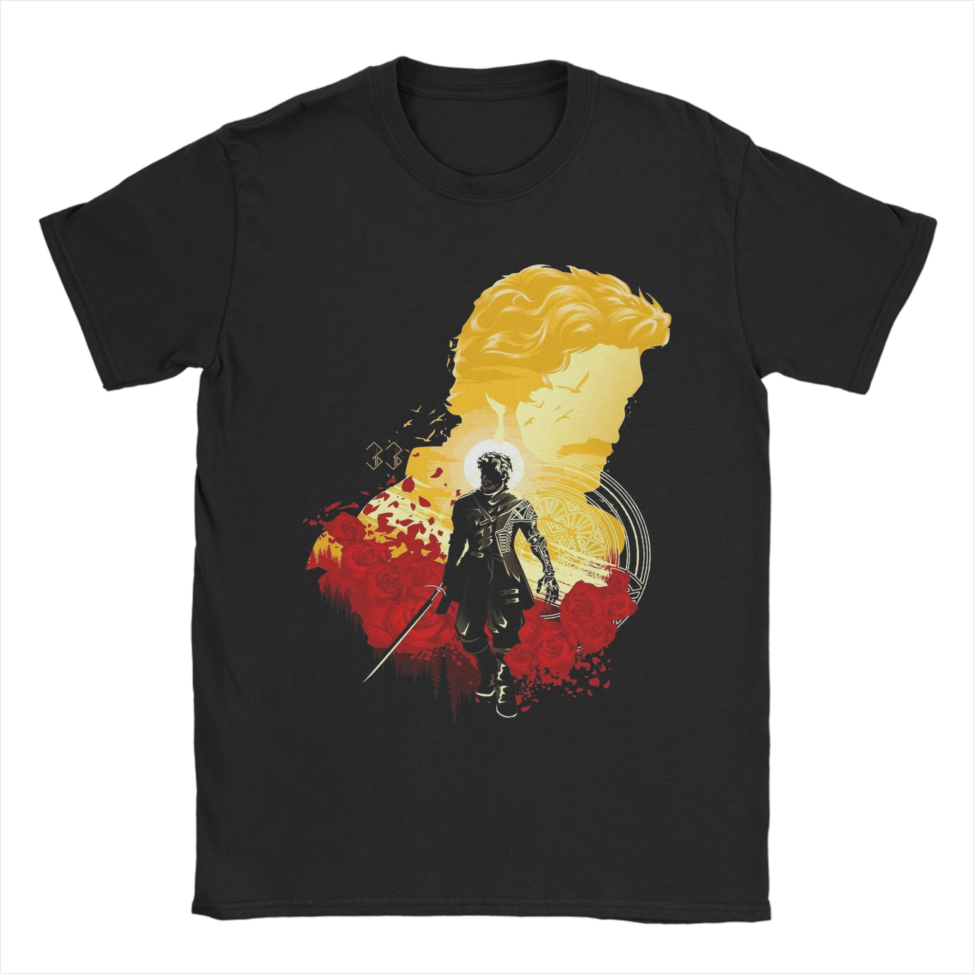

Clair Obscur Expedition 33 Zero Survivor Verso Unisex T Shirt Tee Shirt Short Sleeve O Neck TShirt Pure Cotton Gift Idea Clothing L