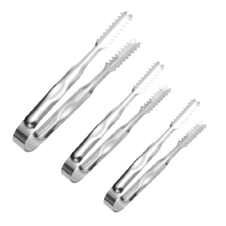 Small Ice Tongs Kitchen Tong Appetizers Tongs for Coffee Bar Party Dessert Party