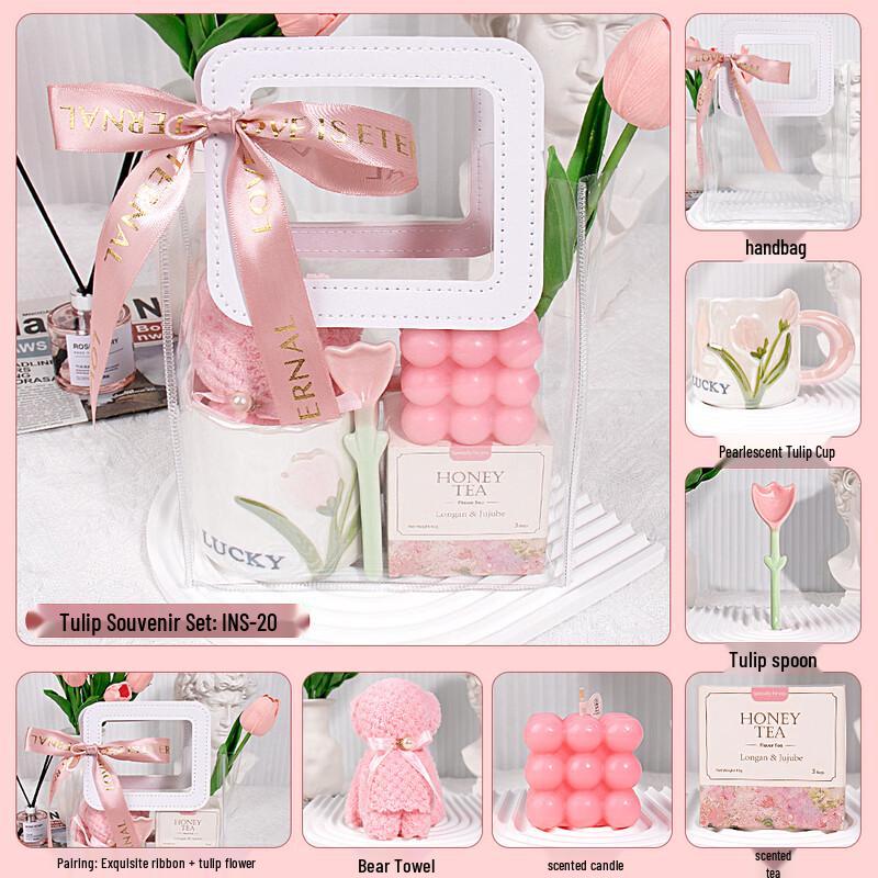 Pearl Tulip Cup Gift Set INS-20