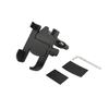 Aluminum Alloy Waterproof Mobile Phone Holder Bike & Motorcycle Handlebar Mount Compatible with iPhone for Outdoor Usage