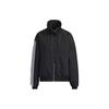Originals Bold Jacket Back Logo Print Sports Warm Spliced Cotton Coat Women Jacket Black HE6589