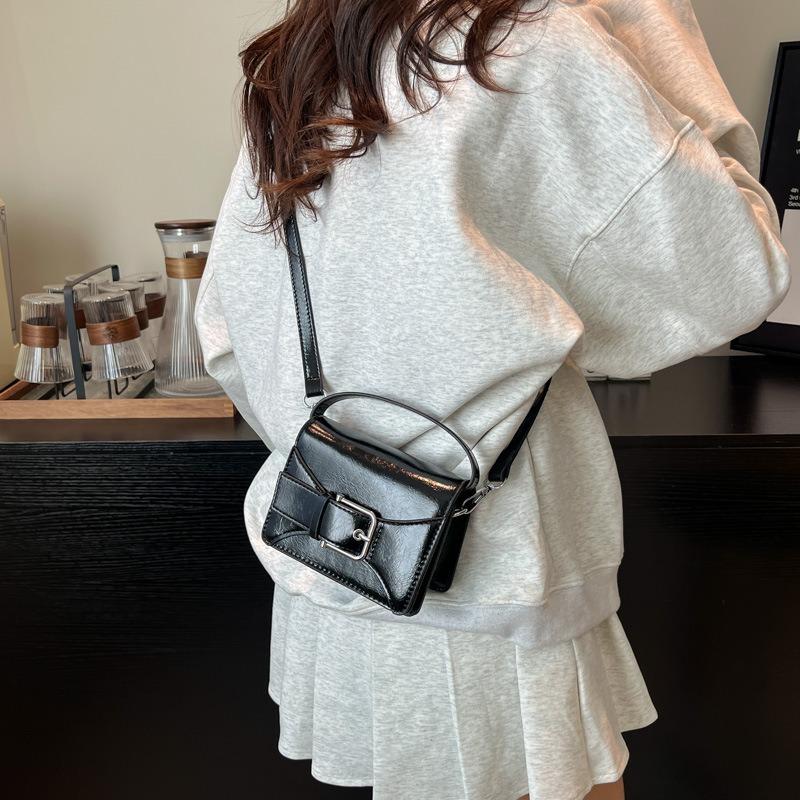 Mini Small Bag Women's New Fashionable Small Bag High-end Single Shoulder Crossbody Small Square Bag