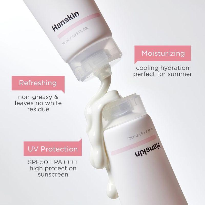 Hanskin - Real Complexion Hyaluron Relief Water Sun Cream