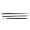 4Pcs Car Window Molding Trim High Stability 72410 SWA A01 Weather Strip Seal for CR‑V 2007‑2011