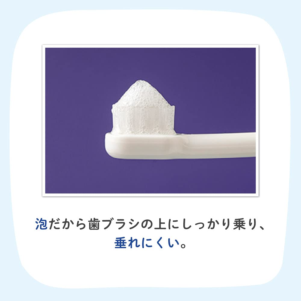 PIGEON Liquid Baby Teeth Care for Parents and Bedtime Fluoride Coat Medicated Fluoride 40ml Children, (Foam Type) [No-Rinse Toothpaste] Children's