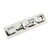 Car Sticker For W205 W204 3D ABS Chrome Car Rear Trunk Emblem Badge Letters C180 C200 C220 C250 C300 C350 4MATIC Accessories