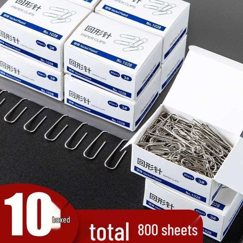 Office Supplies: Safety Pins, Paper Clips, File Fasteners, Swivel Pins, Bookmarks